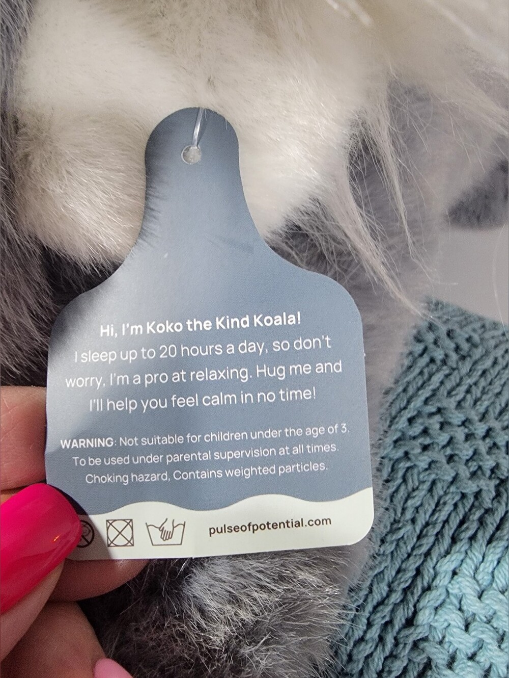 New with tags. The Original Koko the Weighted Koala. - Picture 7 of 9